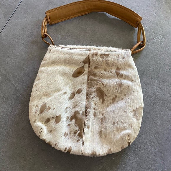 Coccinelle Cow Fur shoulder bag - Picture 3 of 7